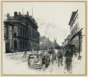 ハルメ・タウン・ホール、ストレットフォード・ロード 作： Henry Edward Tidmarsh