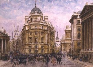 ロンドン、マンションハウスの外 作： Henry Edward Tidmarsh