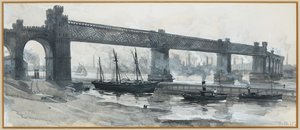シップ運河、ランコーン橋 作： Henry Edward Tidmarsh