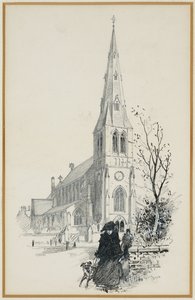 クランプソール、セント・メアリー教会 作： Henry Edward Tidmarsh