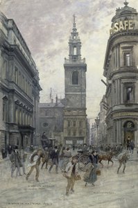 セントスティーブンスのウォルブルックアンドマンションハウス、1895年頃、