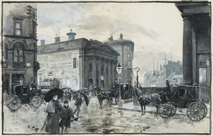 ザ・ジェントルメンズ・コンサートホール、ピーター・ストリート 作： Henry Edward Tidmarsh