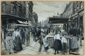 オールド・マーケット・プレイス 作： Henry Edward Tidmarsh