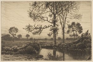秋の灰色と憂鬱、1884。 作： Henry Farrer