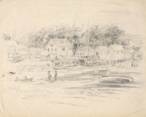 プロビンスタウンの眺め 作： Henry Farrer
