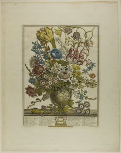 3月、花の十二ヶ月より 作： Henry Fletcher