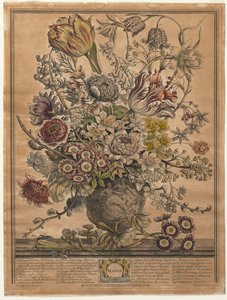 花の12ヶ月：3月 作： Henry Fletcher