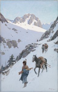 成功した狩猟、1906年。 作： Henry Francois Farny