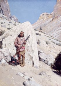 サスペンス、1890 作： Henry Francois Farny