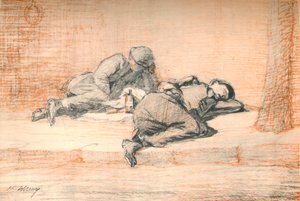 ベリーウォールズ氏がクラバットを流すまでの長い道のり、1927年、1927年 作： Henry Franks Waring
