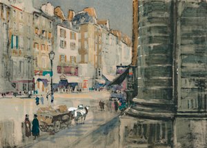サンタントワーヌの革命独自のストリート、1927年、1927年 作： Henry Franks Waring