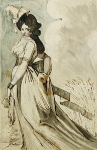 歩く女性、 作： Johann Heinrich Füssli