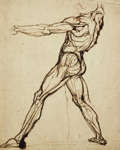 ヌード投げ、 作： Johann Heinrich Füssli