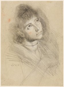 女性の肖像（マーサ・ヘス） 作： Johann Heinrich Füssli