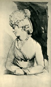 18世紀初頭から19世紀初頭にかけての女性の肖像、1943年。 作： Johann Heinrich Füssli
