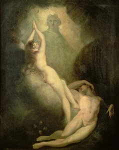 イブの創造 作： Johann Heinrich Füssli