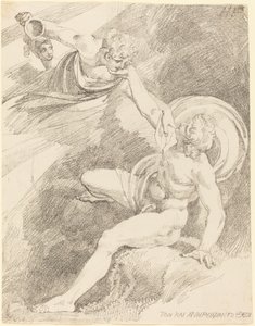 ガニメデのレイプ 作： Johann Heinrich Füssli