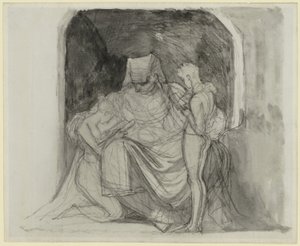 知識の精神 作： Johann Heinrich Füssli