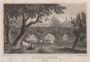 エルサム橋、ケント 作： Henry Gastineau