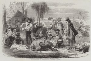 ディギングでのクリスマスPic-Nic 作： Henry George Hine