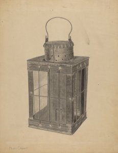 キャンドル用ランタン 作： Henry Granet