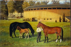 フェアグラウンドのトレーニングトラック、1887