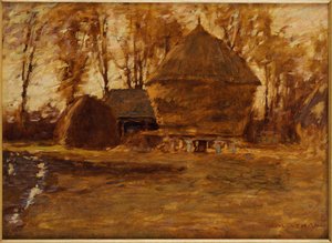 サセックスヘイリックス、1917年 作： Henry Herbert La Thangue