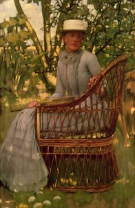 不明な画像 作： Henry Herbert La Thangue