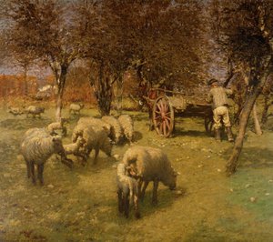 不明な画像 作： Henry Herbert La Thangue