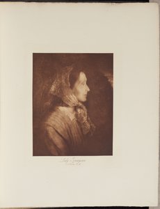 レディ・テニスン 作： Henry Herschel Hay Cameron