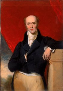 右の名誉あるアールグレイKGの肖像、1848 作： Henry Hetherington Emmerson