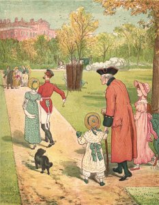 プリンセスに会いに行く」（カラーリトグラフ 作： Henry Hetherington Emmerson