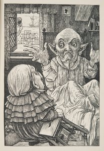 しかし、ああ、あの陽気な甥は、その日のことに注意してください。 1876 作： Henry Holiday
