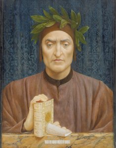 ダンテ・アリギエーリ 1265-1321。 作： Henry Holiday