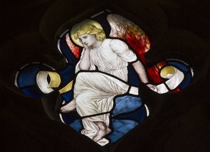 Quatrefoil Tracery Angel、1882 作： Henry Holiday