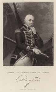 カスバート・コリングウッドの肖像 作： Henry Howard