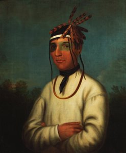 カー・トゥー・シー（チペワ） 1831年 （油彩・キャンバス） 作： Henry Inman
