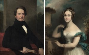 フレデリック・ベッツ; メアリー・ウォード・ベッツ 作： Henry Inman