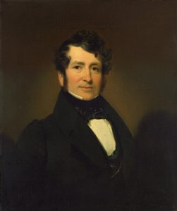 ジョージ・ポープ・モリス、c。 1836年。 作： Henry Inman