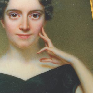 ローラ・ウールジー・ジョンソン (1800 作： Henry Inman