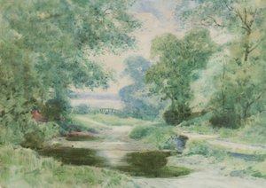 フォード、1910年頃（紙に水彩） 作： Henry John Sylvester Stannard