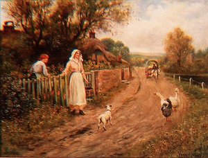 By the Garden Gate 作： Henry John Yeend King