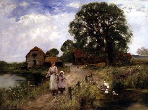The Path by the River 作： Henry John Yeend King