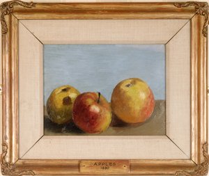 りんご、1880 作： Henry Joseph Wood
