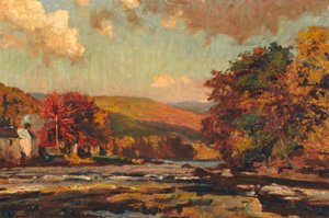 スランゴスレン、1910 作： Henry Joseph Wood