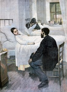 病院訪問日、1893