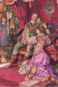 エイミーはレスター伯爵の命令、ケニルワースの挿絵、1910年頃を調査