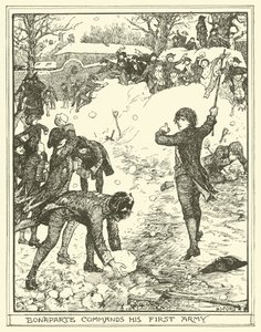 ボナパルトが最初の軍隊を指揮 作： Henry Justice Ford