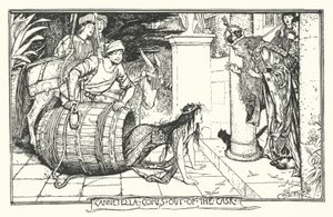 Cannetella Comes Out of the Cask (Engraving) 作： Henry Justice Ford