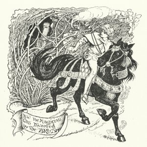 手品師はいかにして筆に阻まれたか (彫刻) 作： Henry Justice Ford